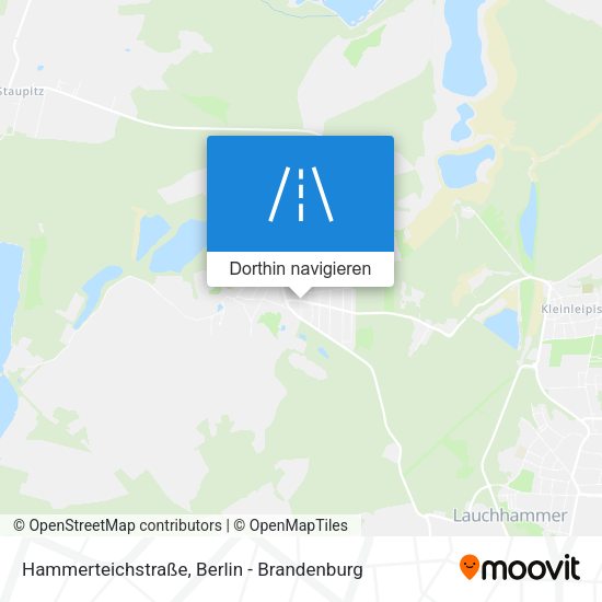 Hammerteichstraße Karte