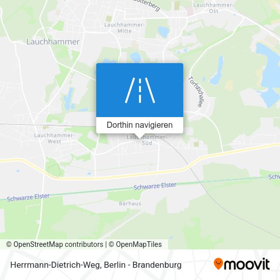 Herrmann-Dietrich-Weg Karte