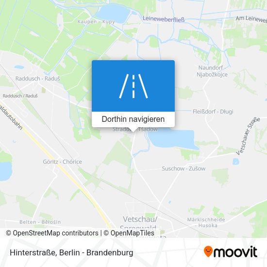 Hinterstraße Karte