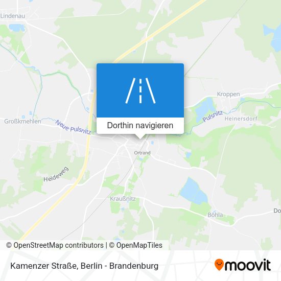 Kamenzer Straße Karte