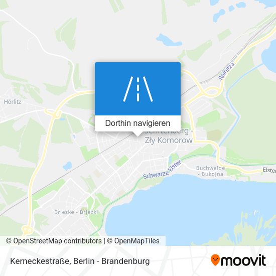 Kerneckestraße Karte