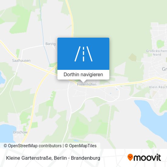 Kleine Gartenstraße Karte