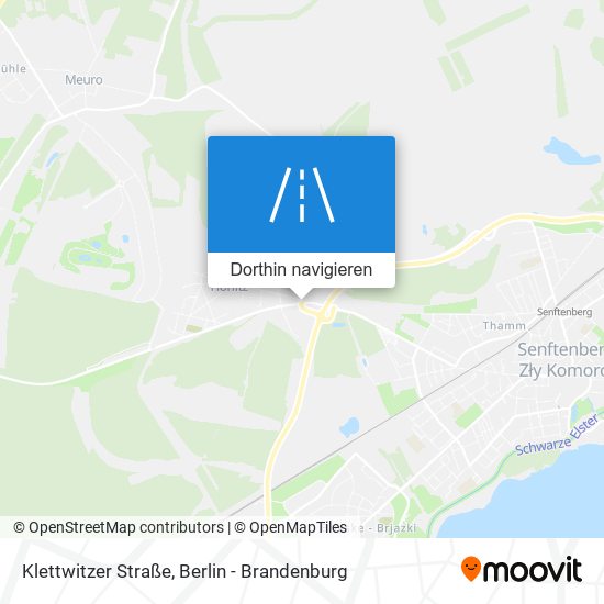 Klettwitzer Straße Karte