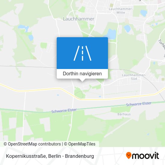 Kopernikusstraße Karte
