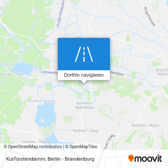 Kurfürstendamm Karte