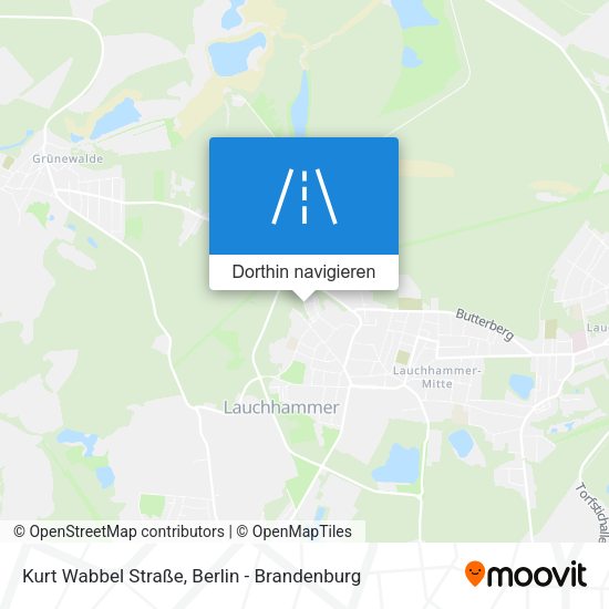 Kurt Wabbel Straße Karte