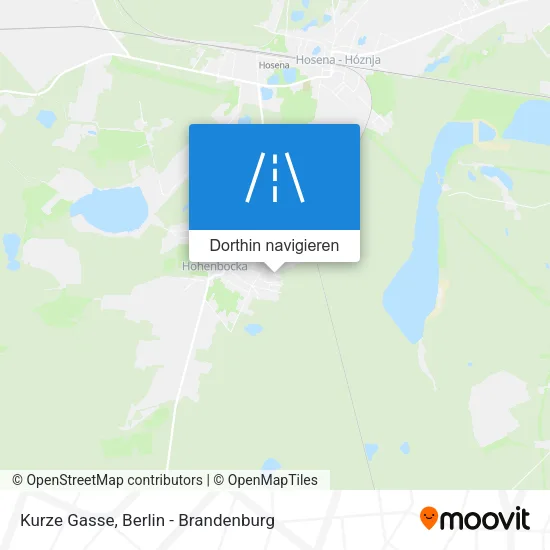 Kurze Gasse Karte