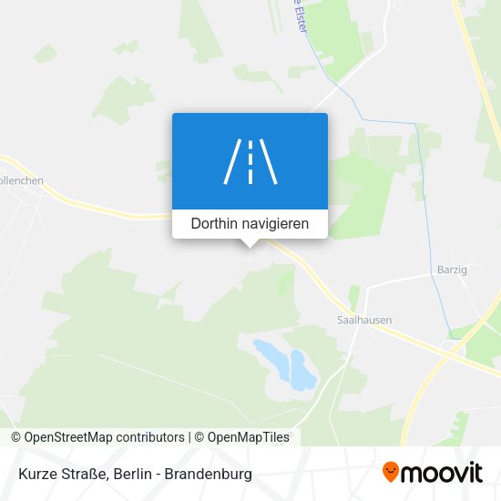 Kurze Straße Karte
