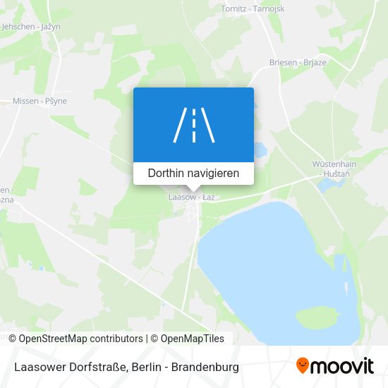 Laasower Dorfstraße Karte