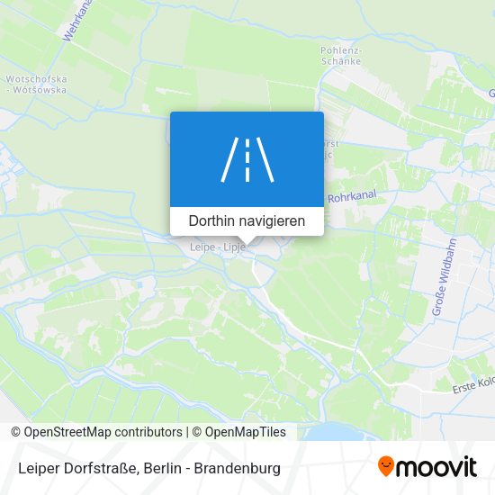 Leiper Dorfstraße Karte