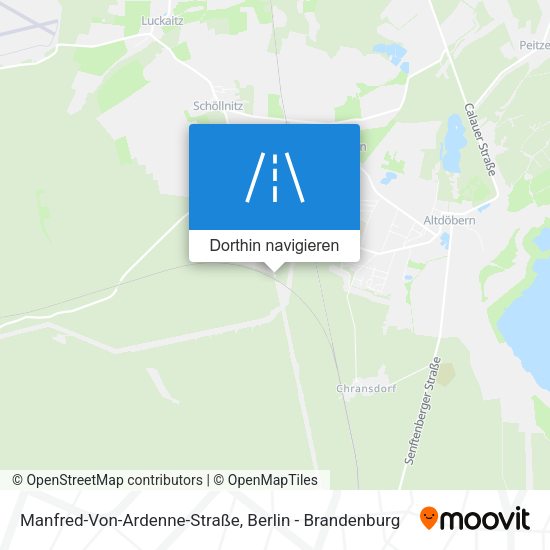Manfred-Von-Ardenne-Straße Karte