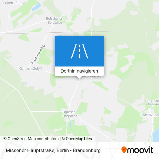 Missener Hauptstraße Karte
