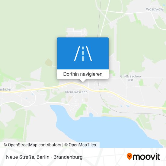 Neue Straße Karte