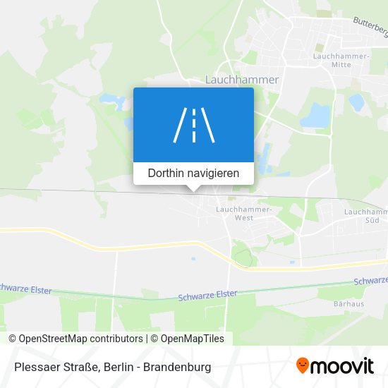 Plessaer Straße Karte