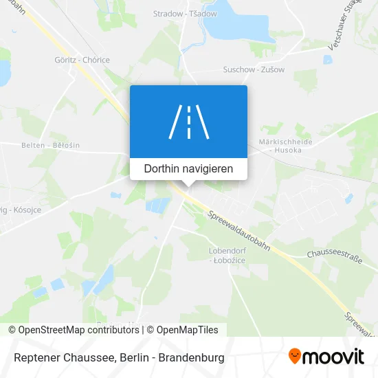 Reptener Chaussee Karte