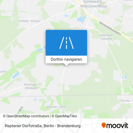 Reptener Dorfstraße Karte