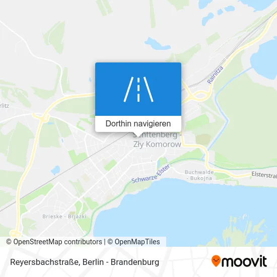 Reyersbachstraße Karte