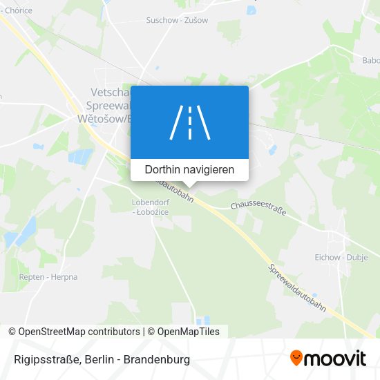Rigipsstraße Karte