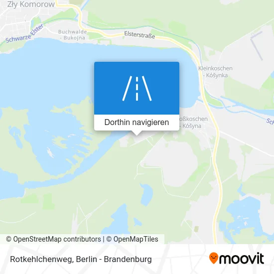 Rotkehlchenweg Karte