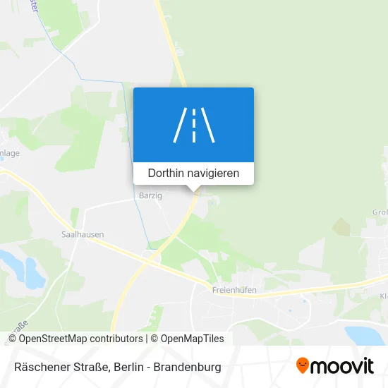 Räschener Straße Karte