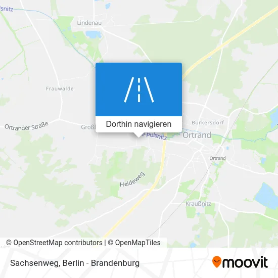 Sachsenweg Karte