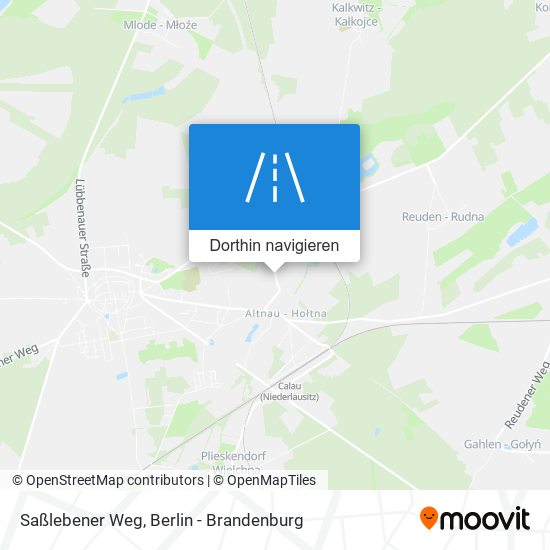 Saßlebener Weg Karte