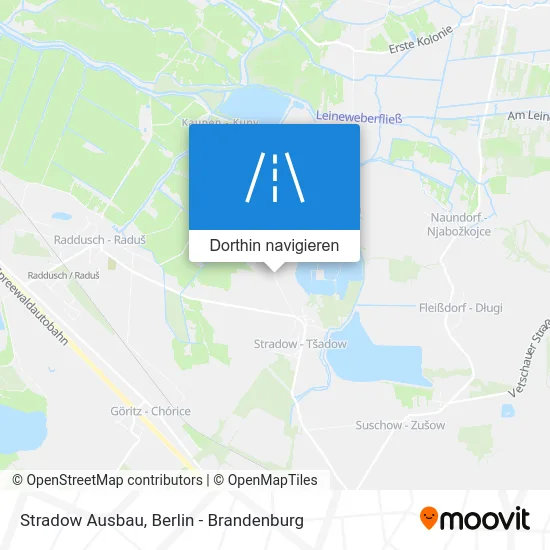 Stradow Ausbau Karte