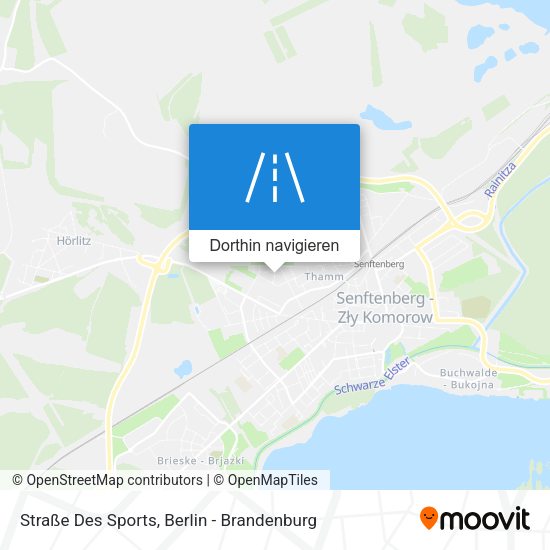 Straße Des Sports Karte