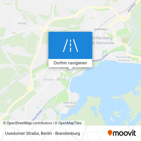 Usedomer Straße Karte