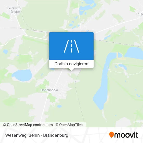 Wesenweg Karte
