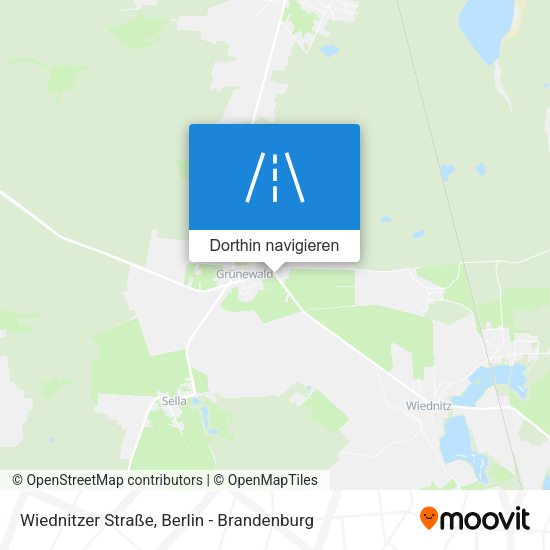 Wiednitzer Straße Karte
