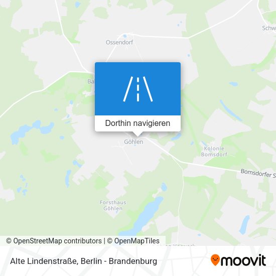 Alte Lindenstraße Karte