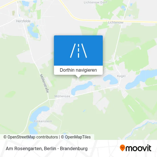 Am Rosengarten Karte