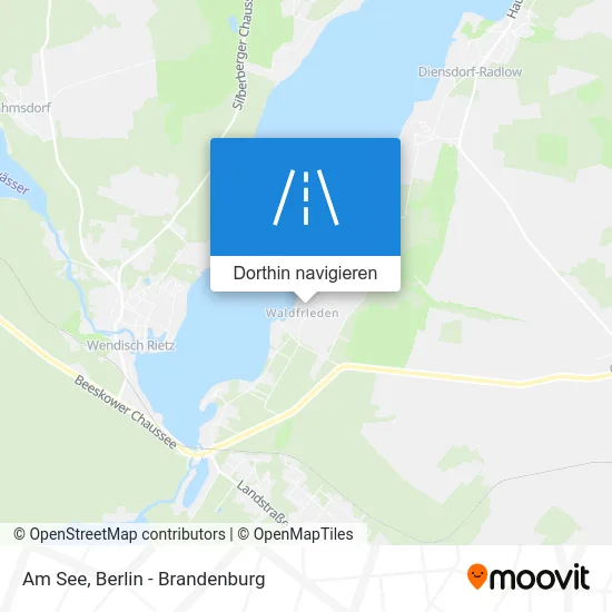 Am See Karte