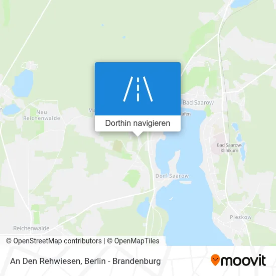 An Den Rehwiesen Karte