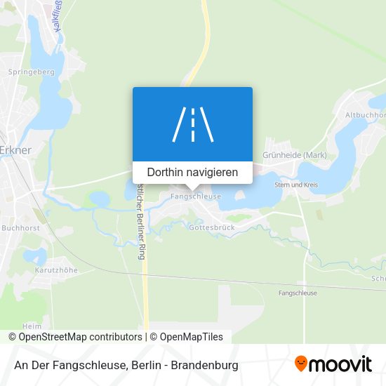 An Der Fangschleuse Karte