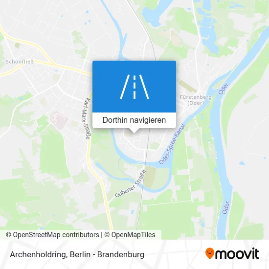 Archenholdring Karte