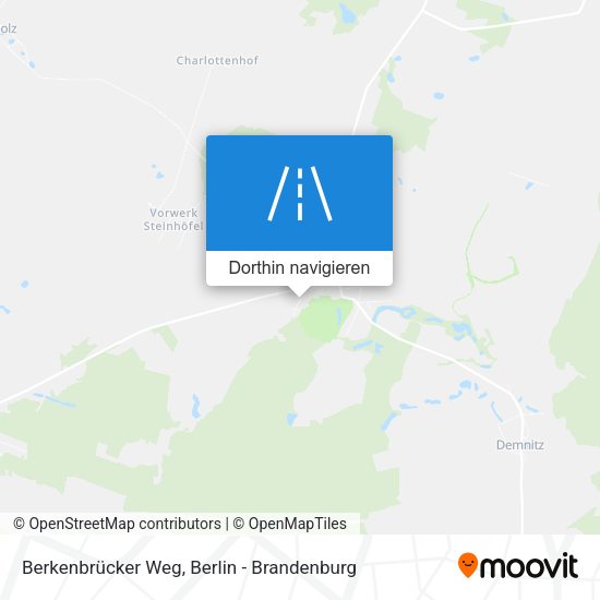 Berkenbrücker Weg Karte