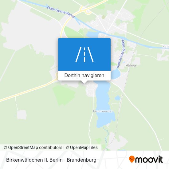 Birkenwäldchen II Karte