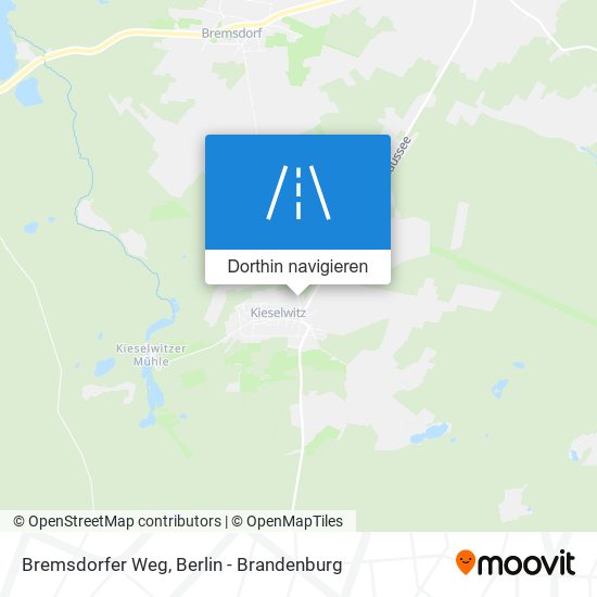 Bremsdorfer Weg Karte