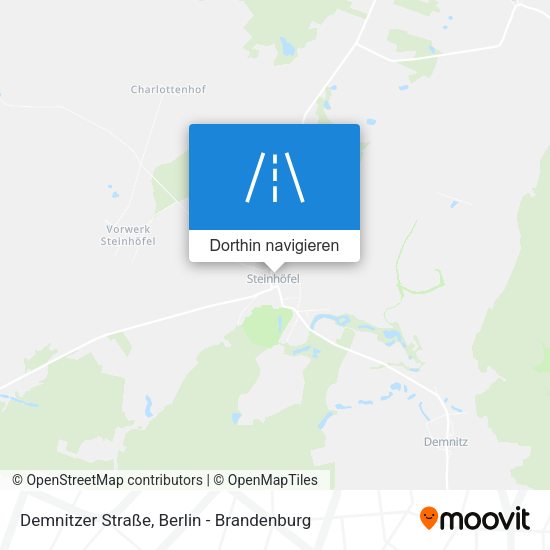 Demnitzer Straße Karte