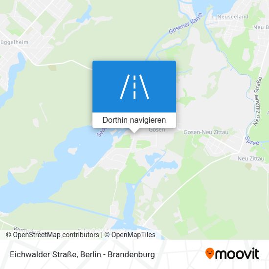 Eichwalder Straße Karte