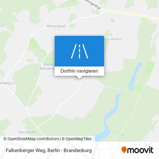 Falkenberger Weg Karte