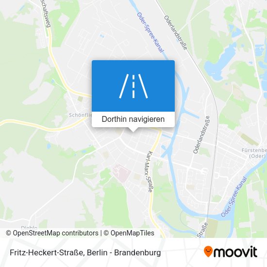Fritz-Heckert-Straße Karte