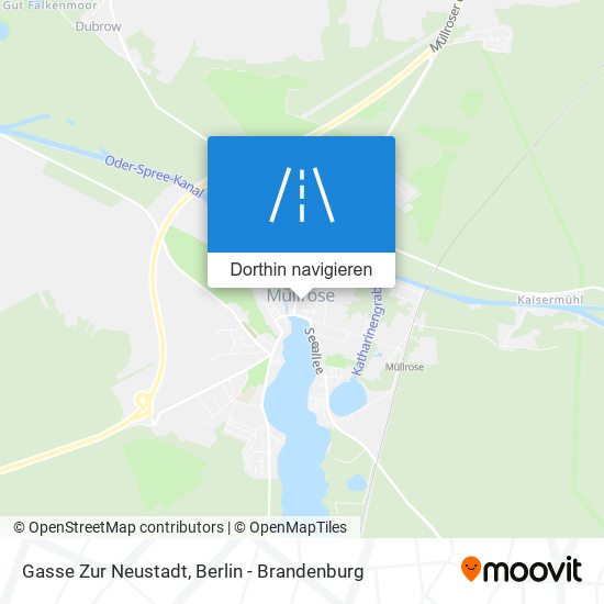 Gasse Zur Neustadt Karte