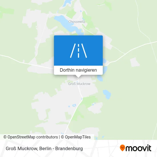 Groß Muckrow Karte