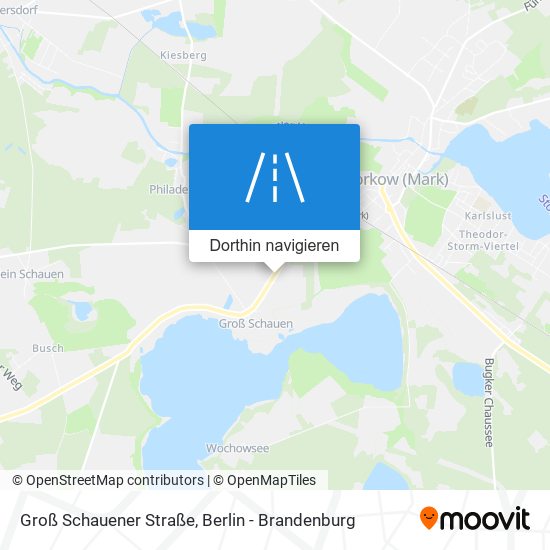 Groß Schauener Straße Karte