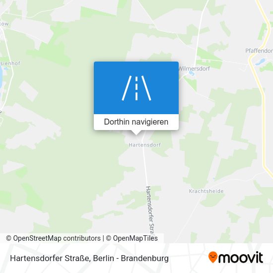 Hartensdorfer Straße Karte