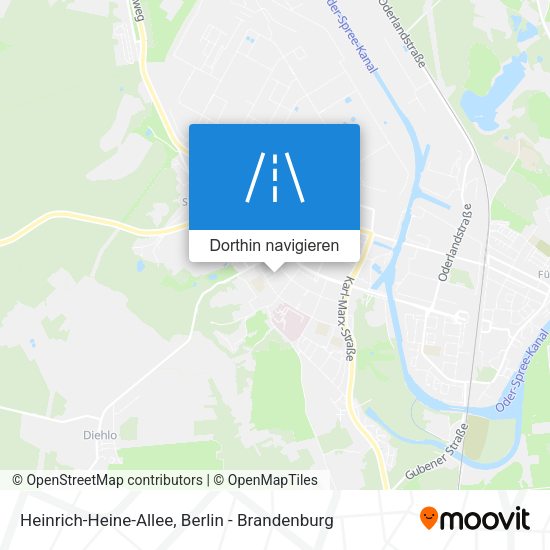 Heinrich-Heine-Allee Karte
