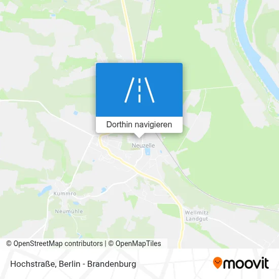 Hochstraße Karte